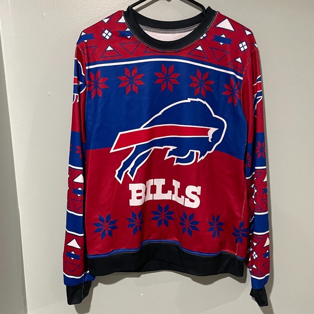 NFL Buffalo Bills Ugly Christmas Sweater - Men's S